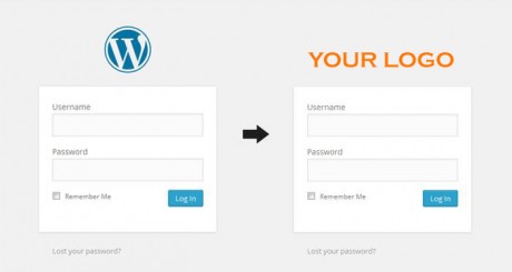 WordPress Login Logo Change